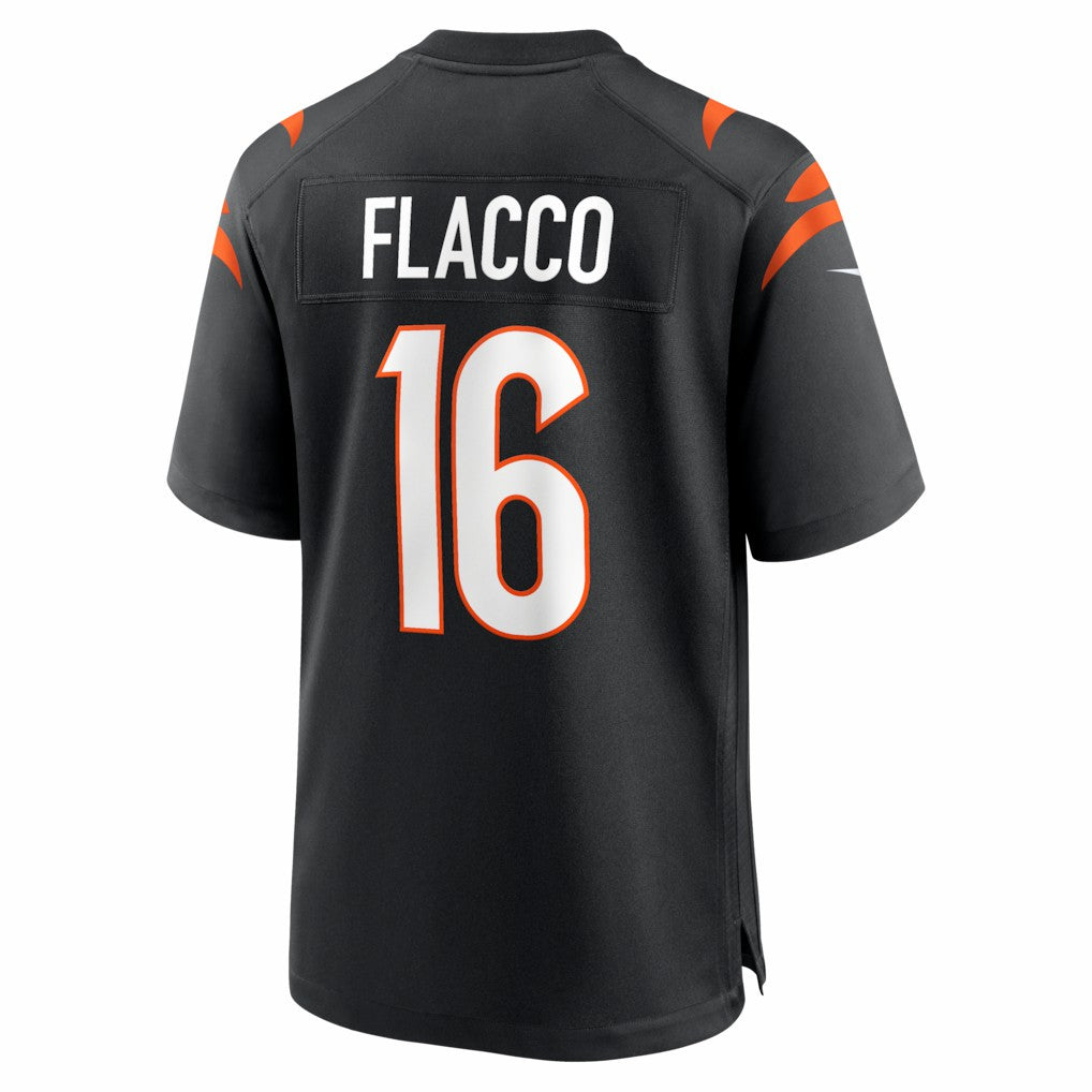 Nike Joe Flacco Cincinnati Bengals Team Game Jersey Black