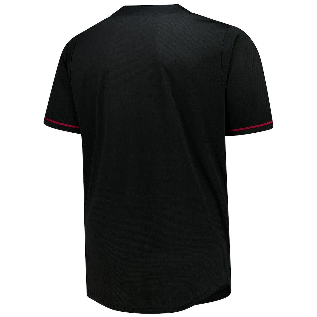 Cleveland Cavaliers Big & Tall Pop Full-Button Jersey for sale Black | Fanatics