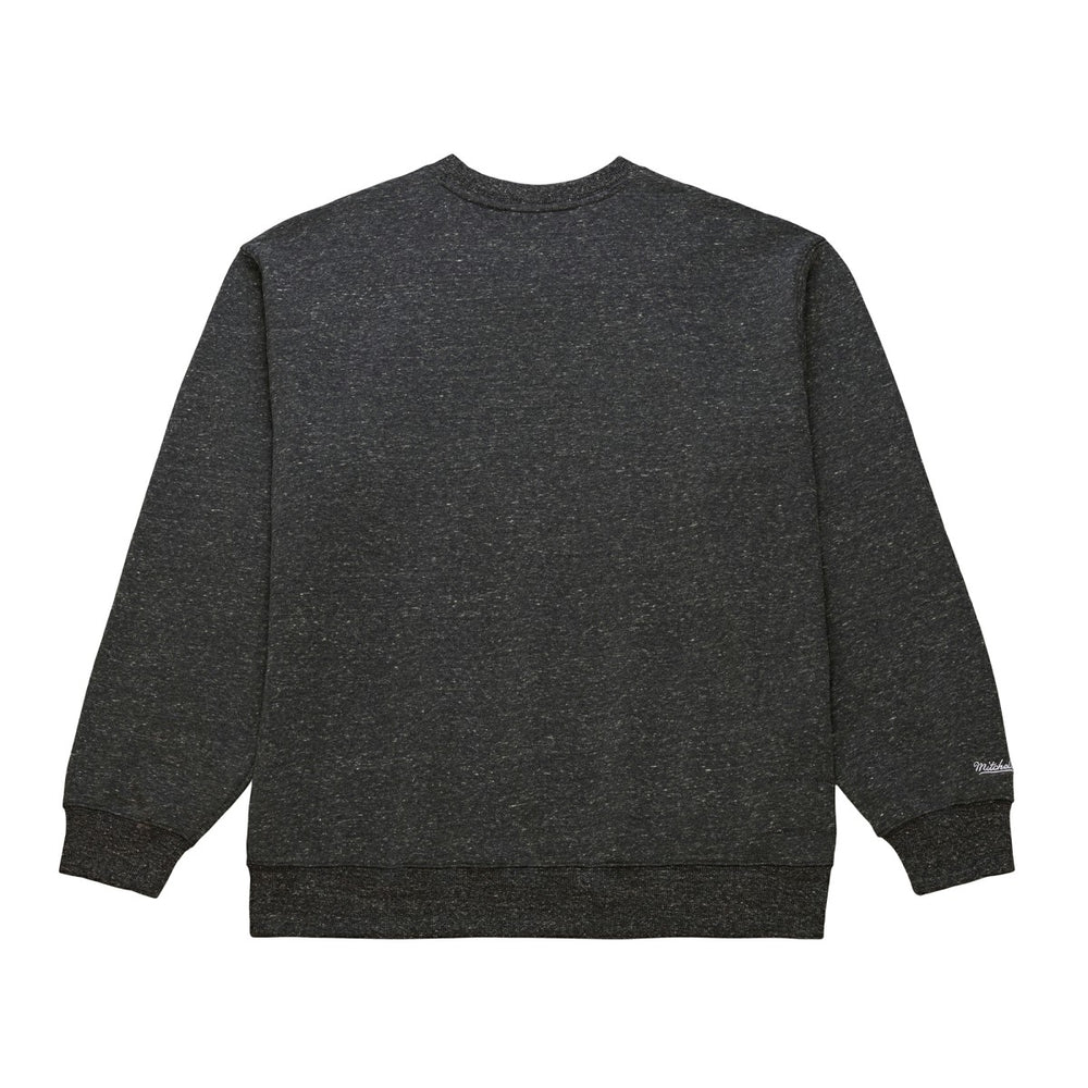 Utah Jazz Throw It Back Fleece Sweatshirt Black | Mitchell & Ness