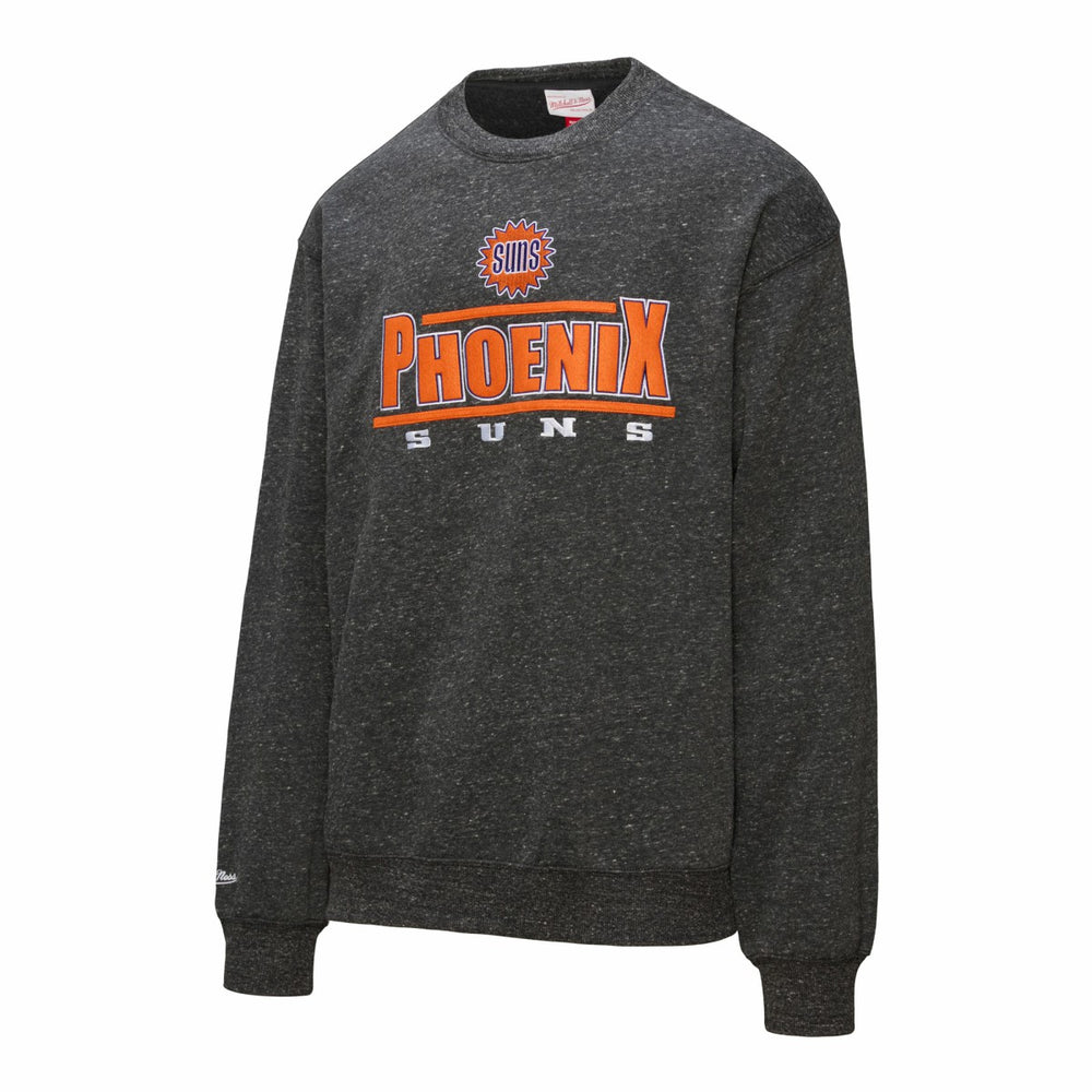 Phoenix Suns Throw It Back Fleece Sweatshirt Black | Mitchell & Ness US