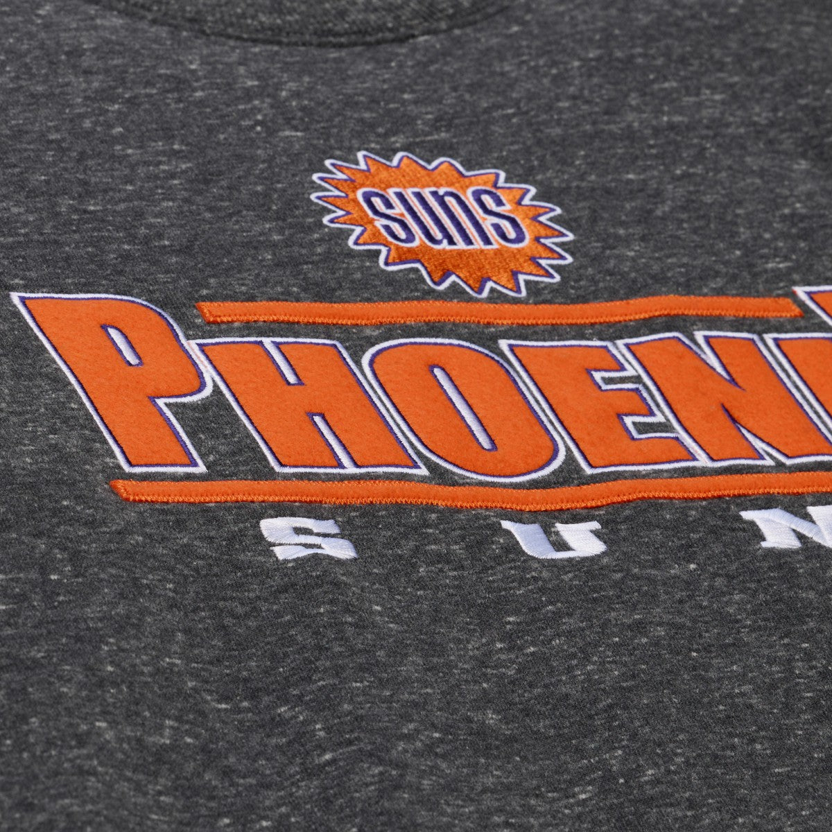 Phoenix Suns Throw It Back Fleece Sweatshirt Black | Mitchell & Ness US