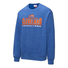 Cleveland Cavaliers Throw It Back Fleece Sweatshirt for sale Royal | Mitchell & Ness for sale