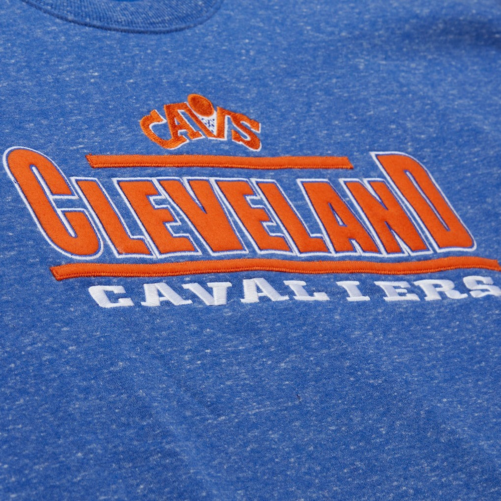 Cleveland Cavaliers Throw It Back Fleece Sweatshirt for sale Royal | Mitchell & Ness for sale