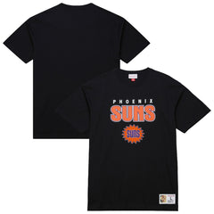 Phoenix Suns Hardwood Classics Throw It Back Premium T-Shirt Black | Mitchell & Ness online