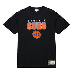 Phoenix Suns Hardwood Classics Throw It Back Premium T-Shirt Black | Mitchell & Ness online