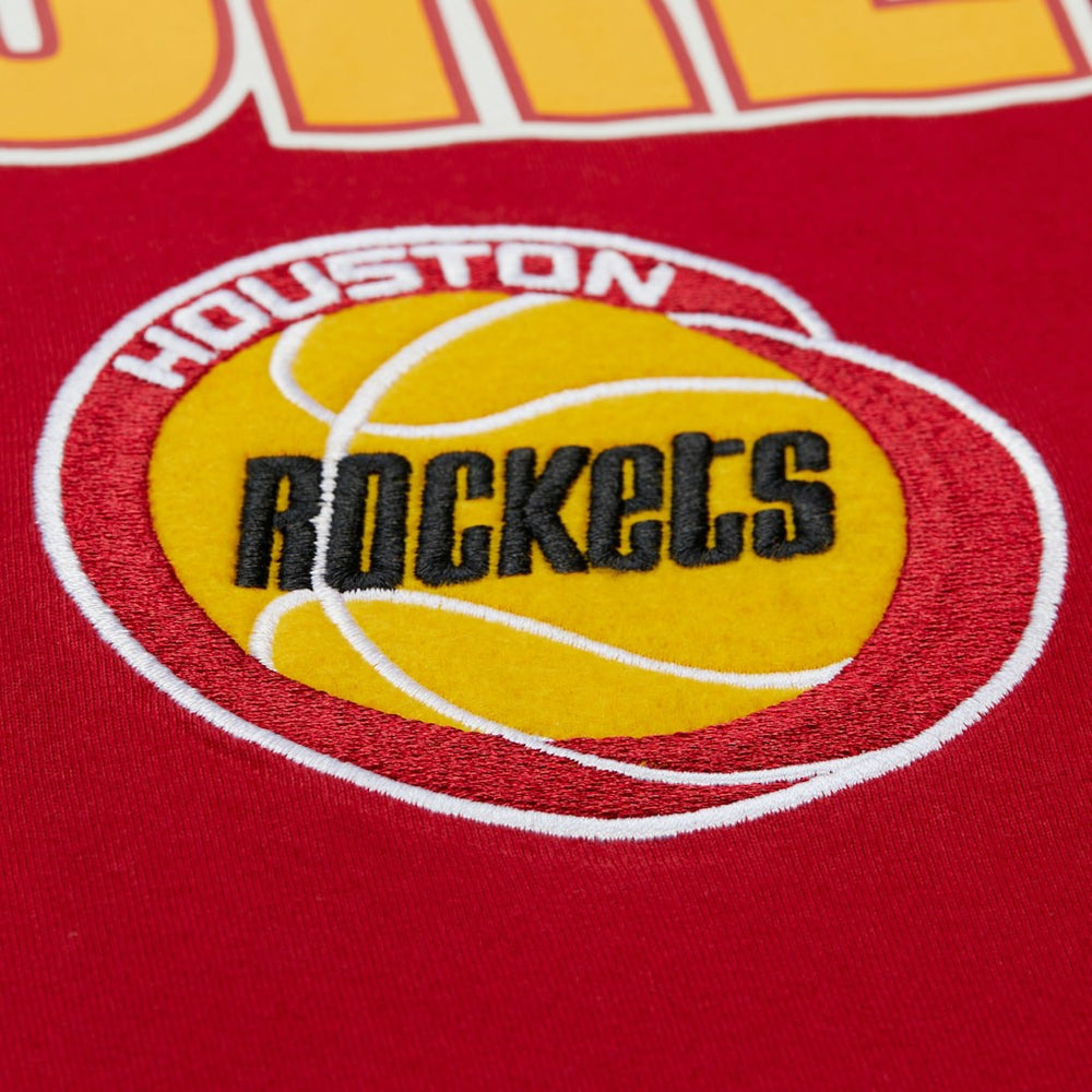 Houston Rockets Hardwood Classics Throw It Back Premium T-Shirt for sale Red | Mitchell & Ness discount