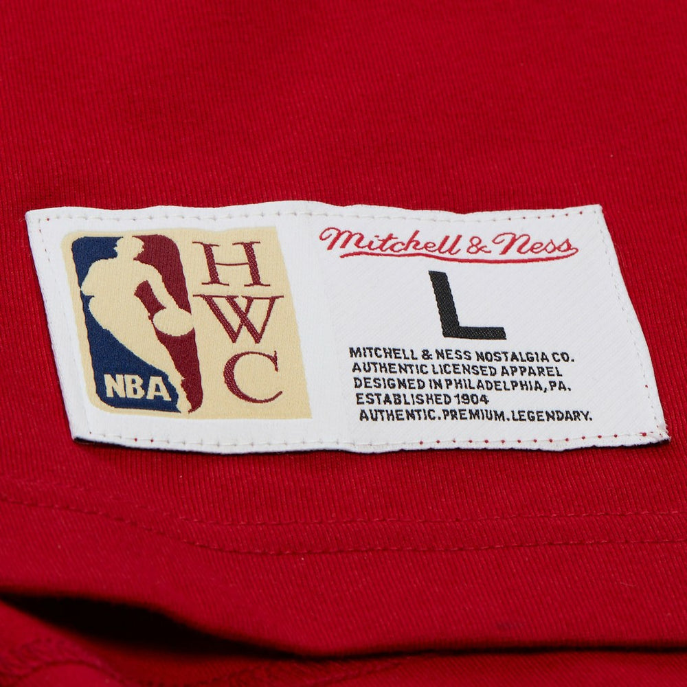 Houston Rockets Hardwood Classics Throw It Back Premium T-Shirt for sale Red | Mitchell & Ness discount