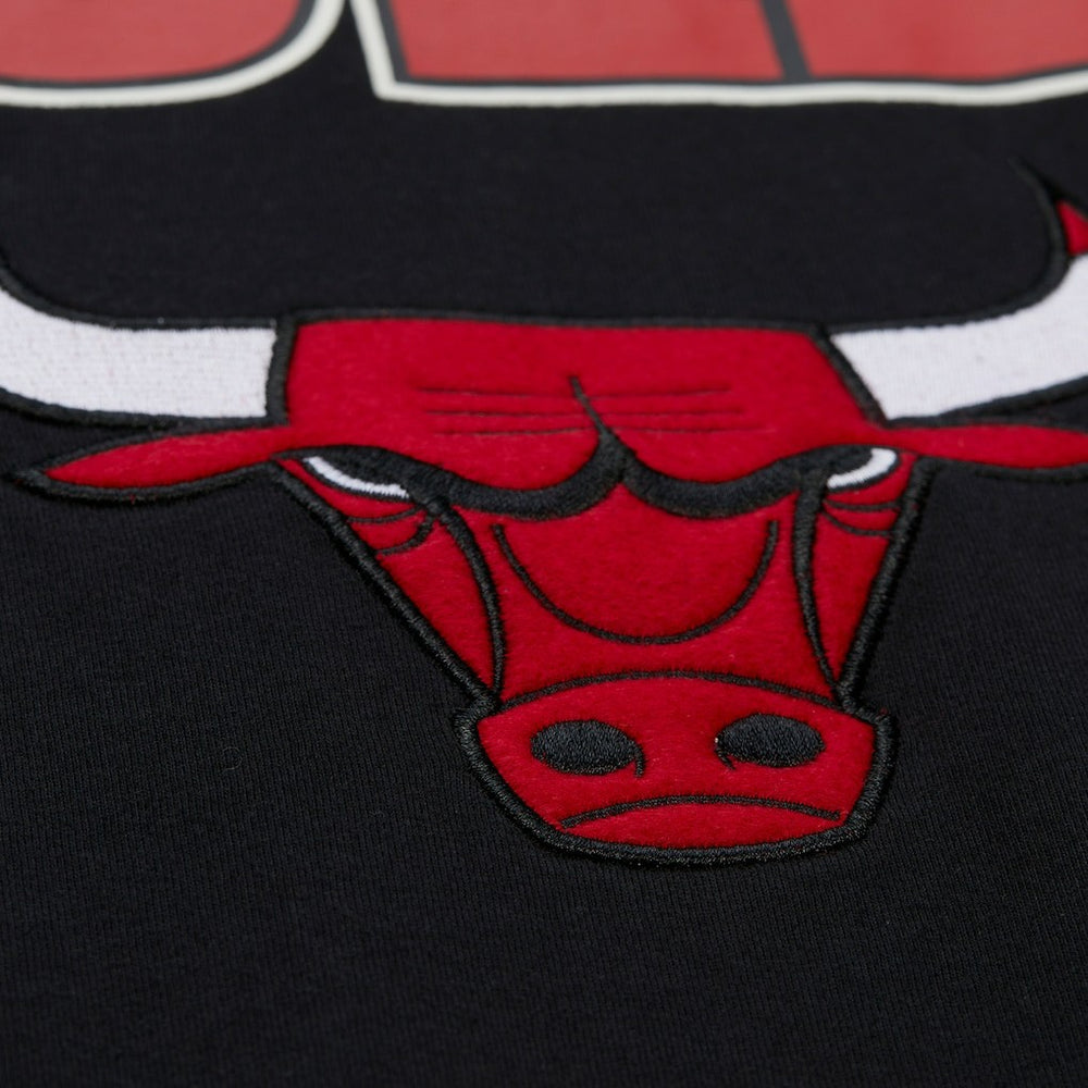 Chicago Bulls Hardwood Classics Throw It Back Premium T-Shirt for sale Black | Mitchell & Ness Near Me