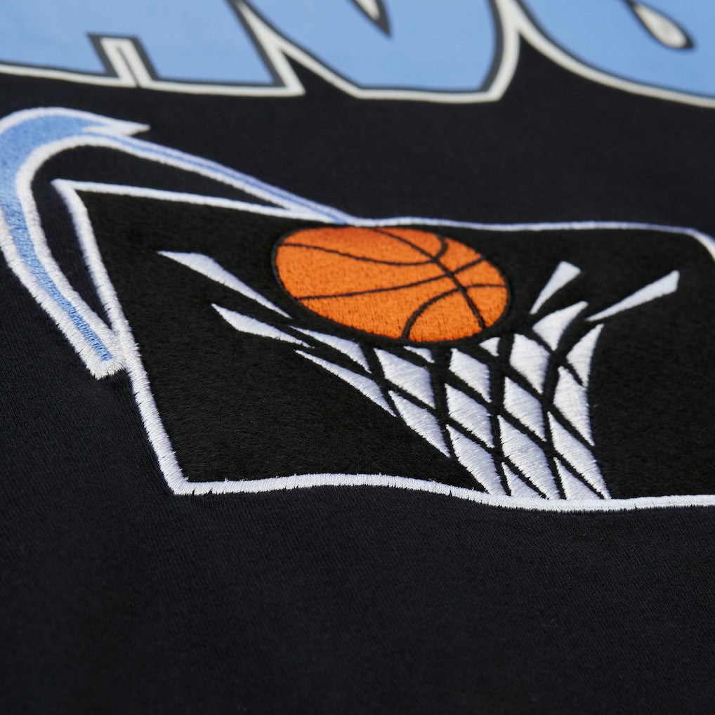 Cleveland Cavaliers Hardwood Classics Throw It Back Premium T-Shirt for sale Black | Mitchell & Ness