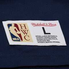 Dallas Mavericks Hardwood Classics Throw It Back Premium T-Shirt for sale Navy | Mitchell & Ness Near Me
