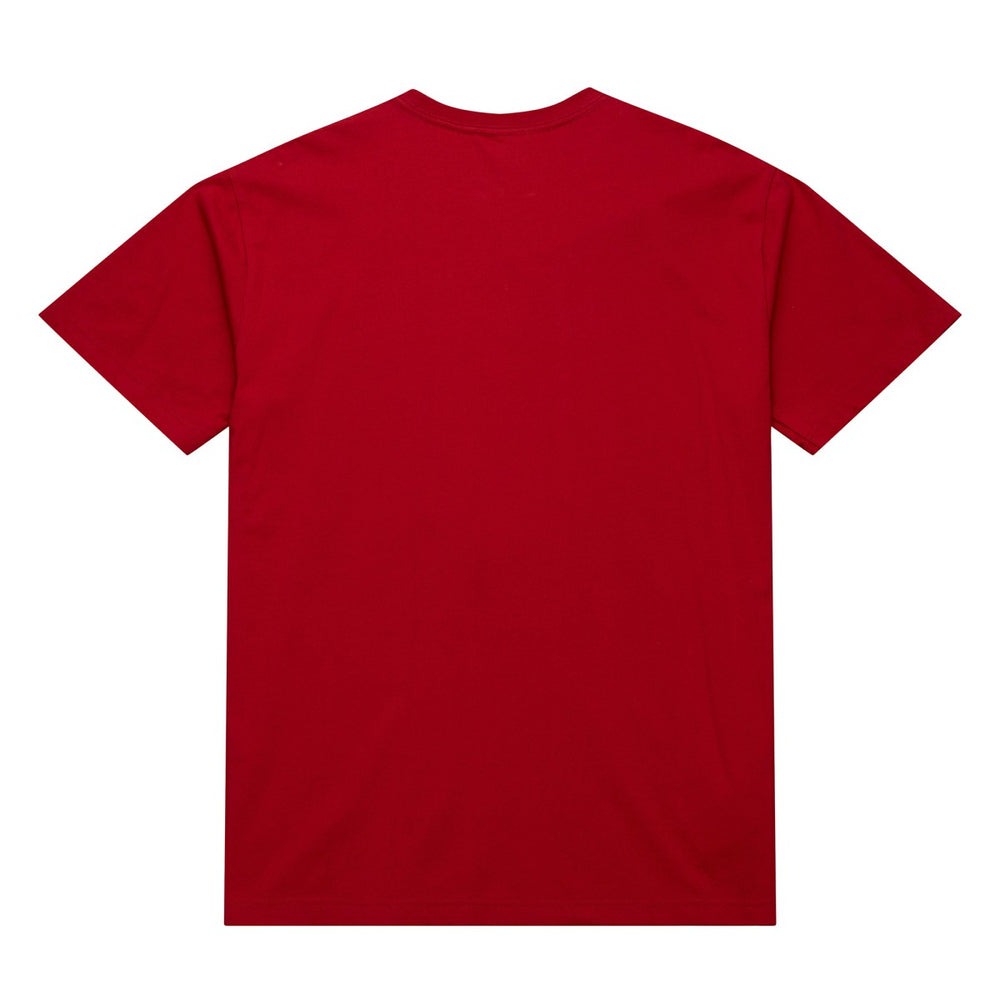 Miami Heat Hardwood Classics Throw It Back Premium T-Shirt Red | Mitchell & Ness Near Me
