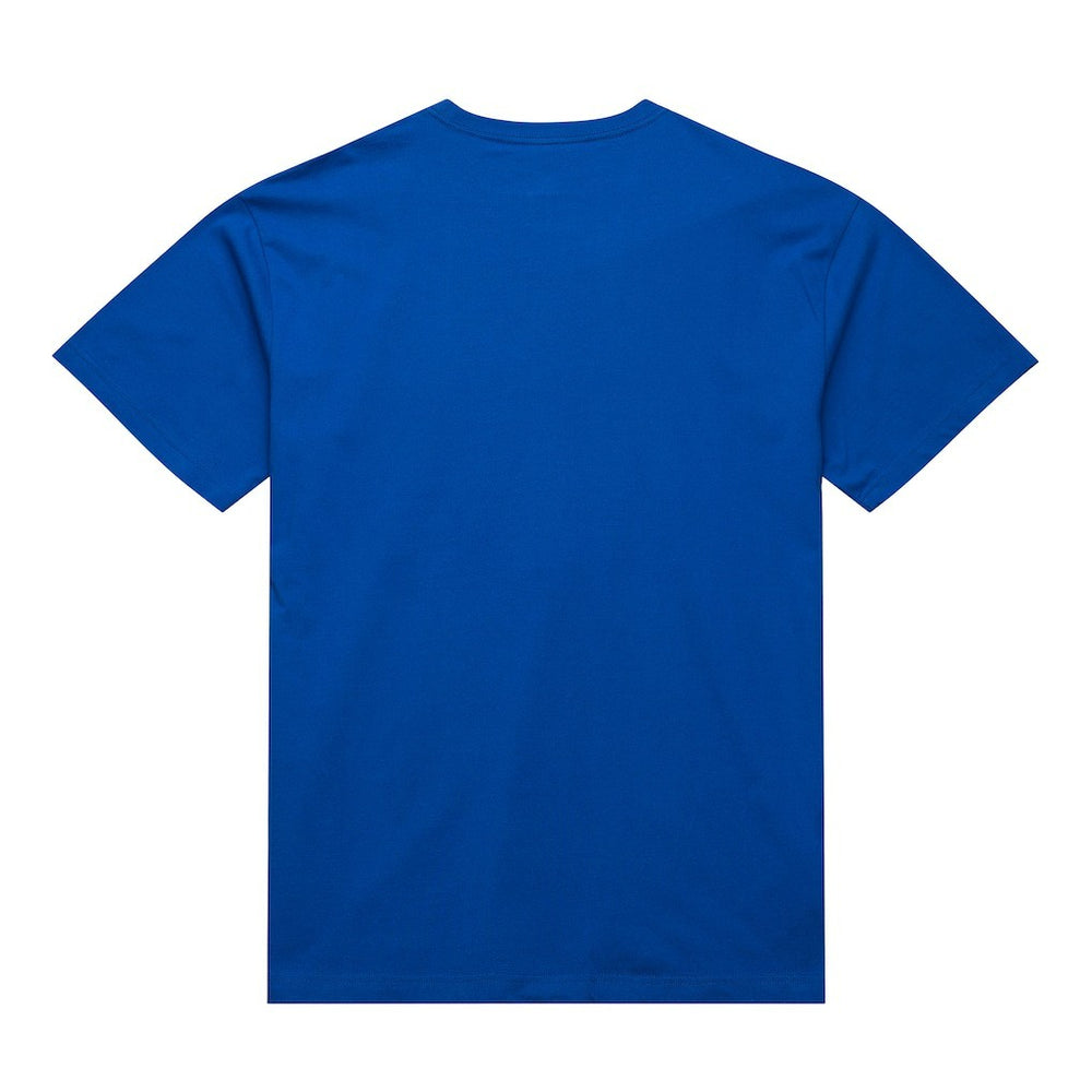 Philadelphia 76ers Hardwood Classics Throw It Back Premium T-Shirt Royal | Mitchell & Ness outlet