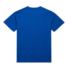 Philadelphia 76ers Hardwood Classics Throw It Back Premium T-Shirt Royal | Mitchell & Ness outlet
