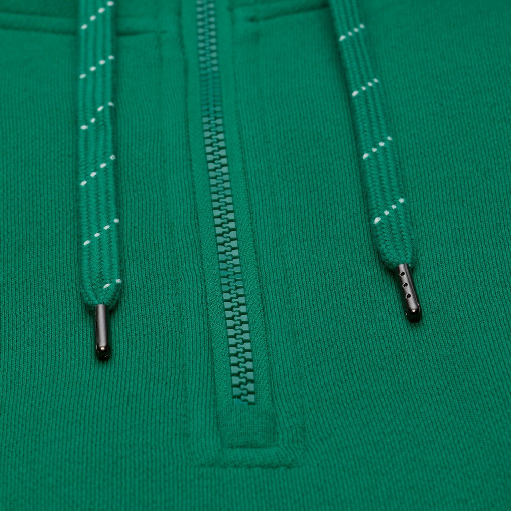 Boston Celtics Throw It Back Quilted Fleece Quarter-Zip Hoodie Green | Mitchell & Ness Near Me