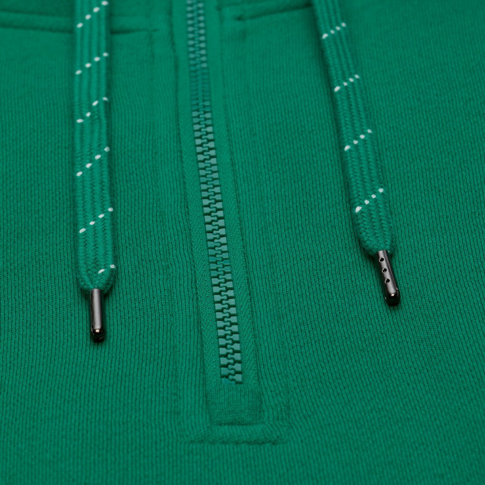Boston Celtics Throw It Back Quilted Fleece Quarter-Zip Hoodie Green | Mitchell & Ness Near Me