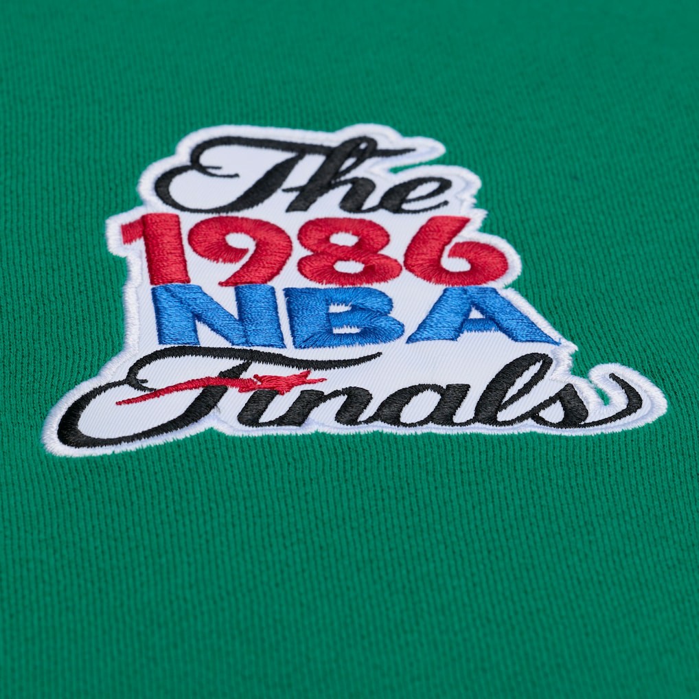 Boston Celtics Throw It Back Quilted Fleece Quarter-Zip Hoodie Green | Mitchell & Ness Near Me