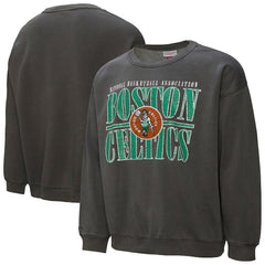 Boston Celtics NBA Downtown Collection Fleece Sweatshirt Black | Mitchell & Ness for sale