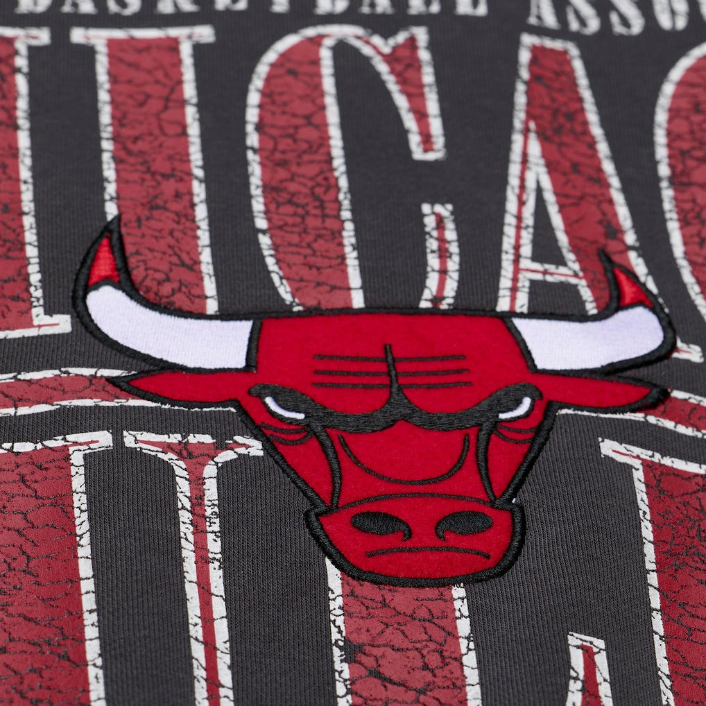 Chicago Bulls NBA Downtown Collection Fleece Sweatshirt for sale Black | Mitchell & Ness for sale