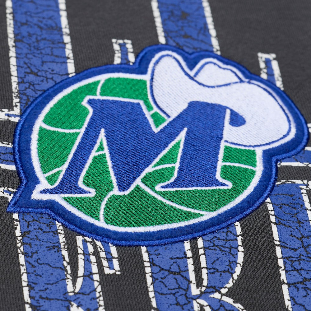 Dallas Mavericks NBA Downtown Collection Fleece Sweatshirt for sale Black | Mitchell & Ness US