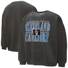 Cleveland Cavaliers NBA Downtown Collection Fleece Sweatshirt for sale Black | Mitchell & Ness Lifestyle