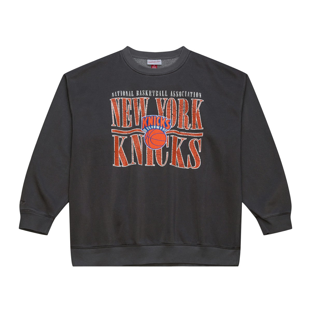 New York Knicks NBA Downtown Collection Fleece Sweatshirt Black | Mitchell & Ness Near Me