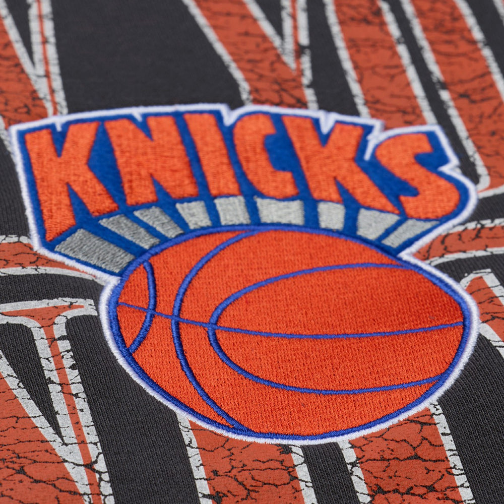 New York Knicks NBA Downtown Collection Fleece Sweatshirt Black | Mitchell & Ness Near Me