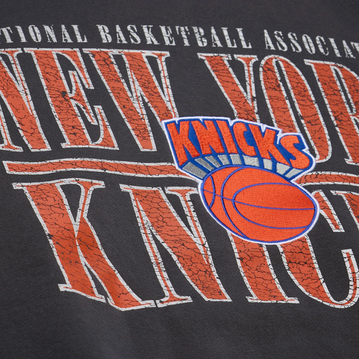 New York Knicks NBA Downtown Collection Fleece Sweatshirt Black | Mitchell & Ness Near Me