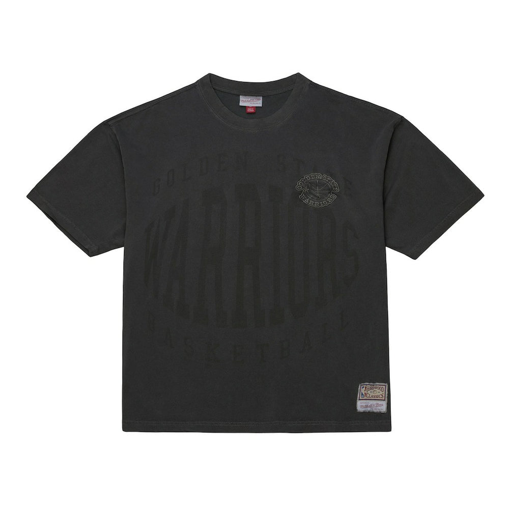 Golden State Warriors Downtown Collection Premium T-Shirt for sale Black | Mitchell & Ness Lifestyle