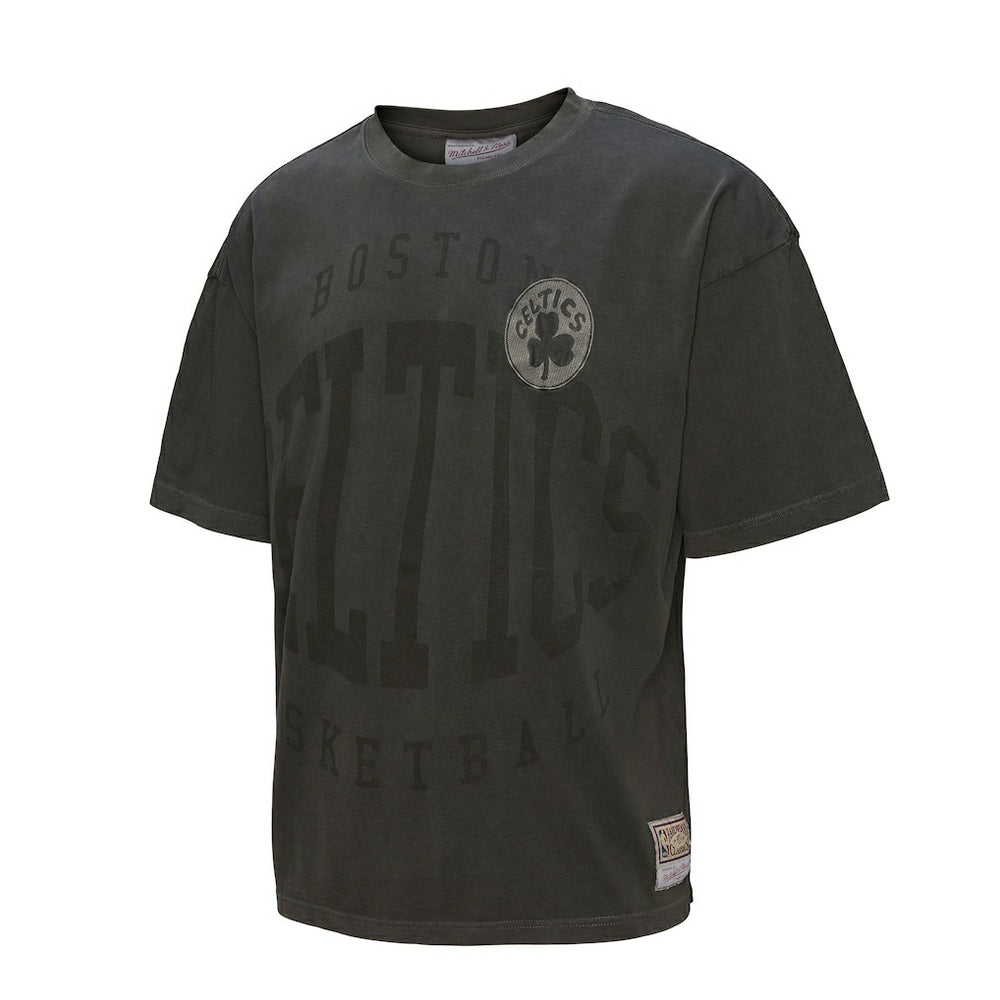 Boston Celtics Downtown Collection Premium T-Shirt Black | Mitchell & Ness Near Me
