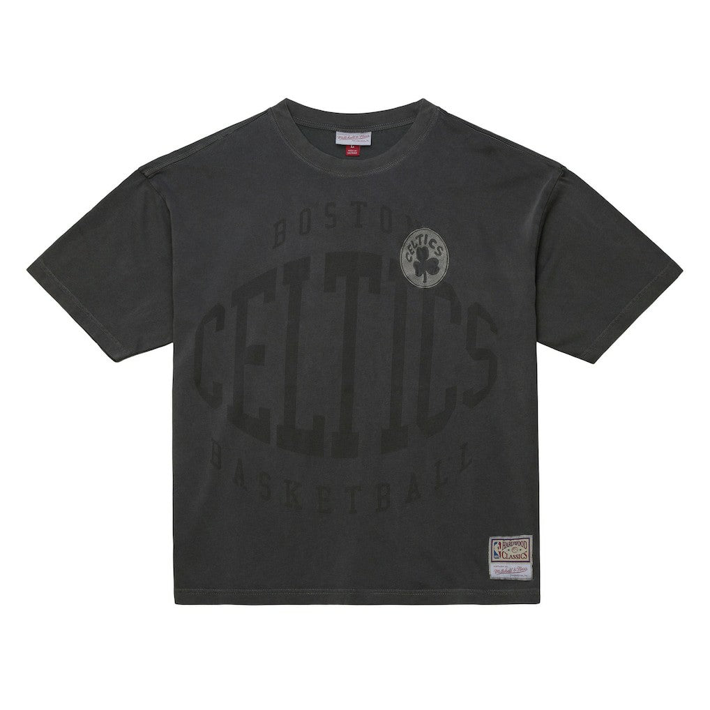 Boston Celtics Downtown Collection Premium T-Shirt Black | Mitchell & Ness Near Me