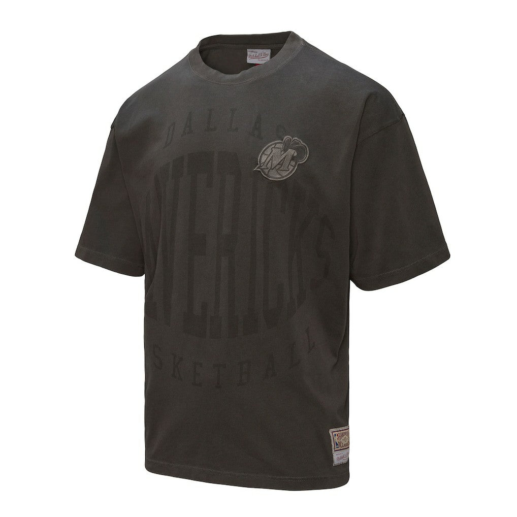 Dallas Mavericks Downtown Collection Premium T-Shirt for sale Black | Mitchell & Ness