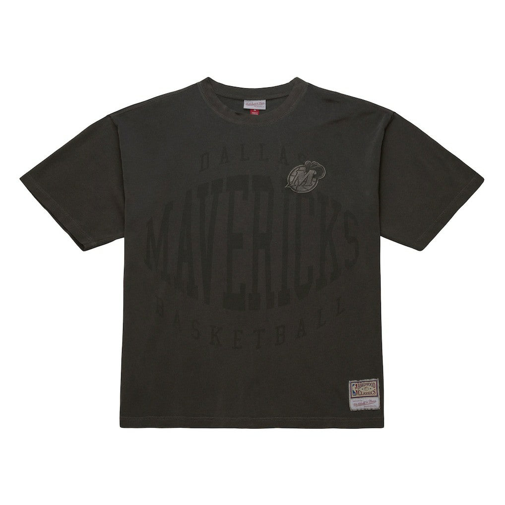 Dallas Mavericks Downtown Collection Premium T-Shirt for sale Black | Mitchell & Ness
