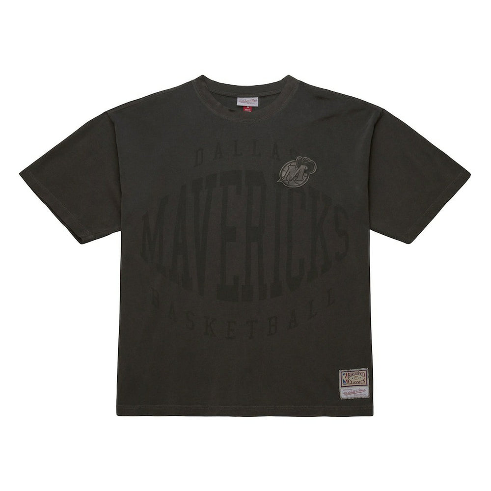 Dallas Mavericks Downtown Collection Premium T-Shirt for sale Black | Mitchell & Ness