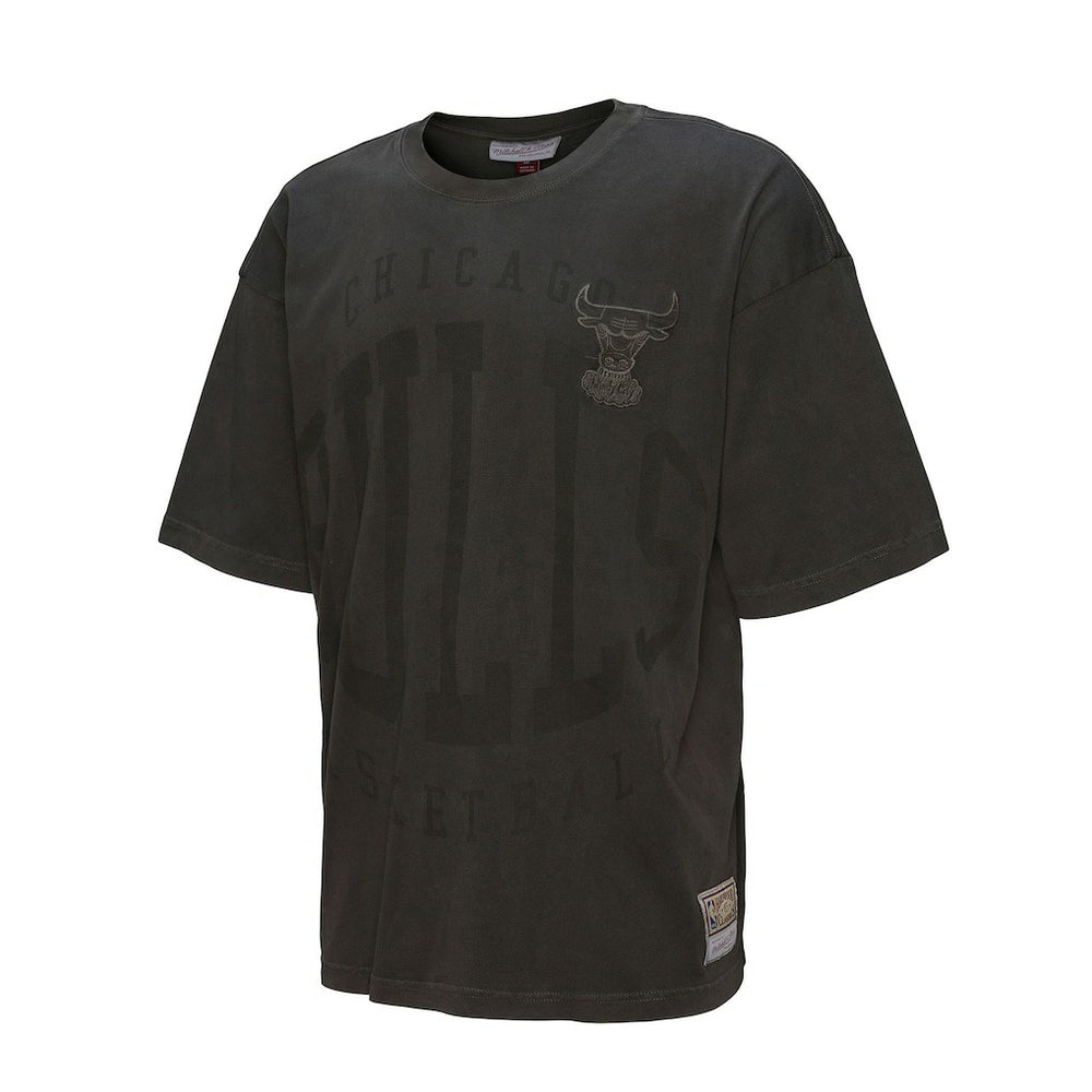 Chicago Bulls Downtown Collection Premium T-Shirt Black | Mitchell & Ness outlet