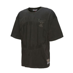 Chicago Bulls Downtown Collection Premium T-Shirt Black | Mitchell & Ness outlet