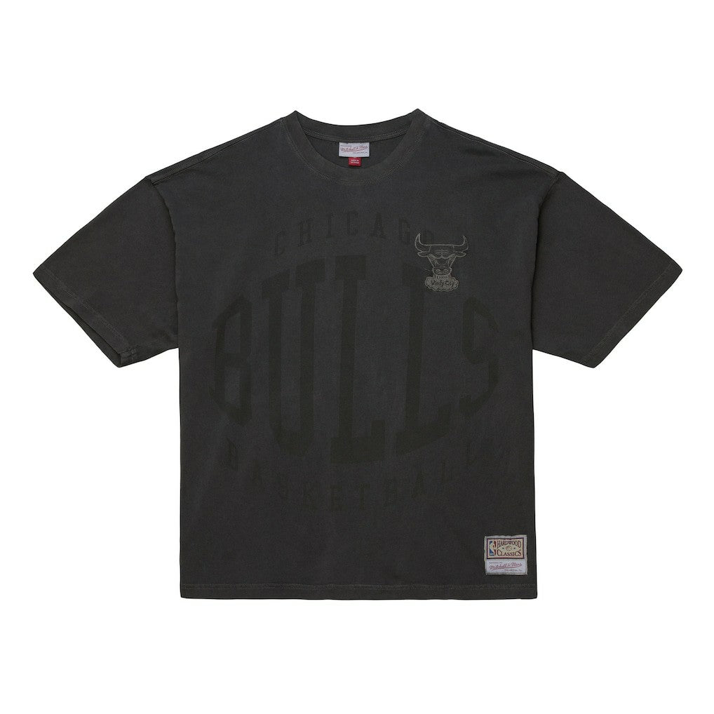Chicago Bulls Downtown Collection Premium T-Shirt Black | Mitchell & Ness outlet