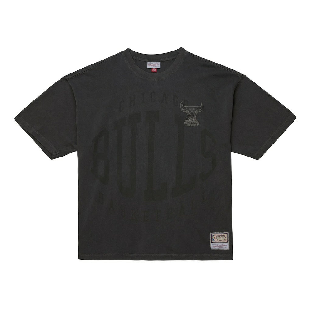 Chicago Bulls Downtown Collection Premium T-Shirt Black | Mitchell & Ness outlet