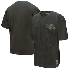 Charlotte Hornets Downtown Collection Premium T-Shirt Black | Mitchell & Ness for sale