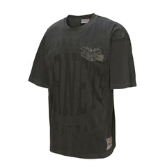 Charlotte Hornets Downtown Collection Premium T-Shirt Black | Mitchell & Ness for sale