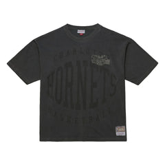 Charlotte Hornets Downtown Collection Premium T-Shirt Black | Mitchell & Ness for sale