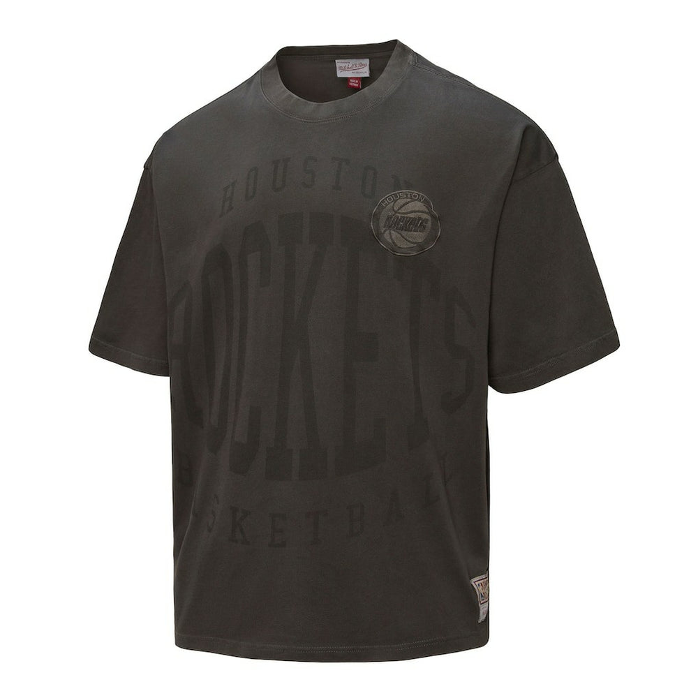 Houston Rockets Downtown Collection Premium T-Shirt for sale Black | Mitchell & Ness Lifestyle