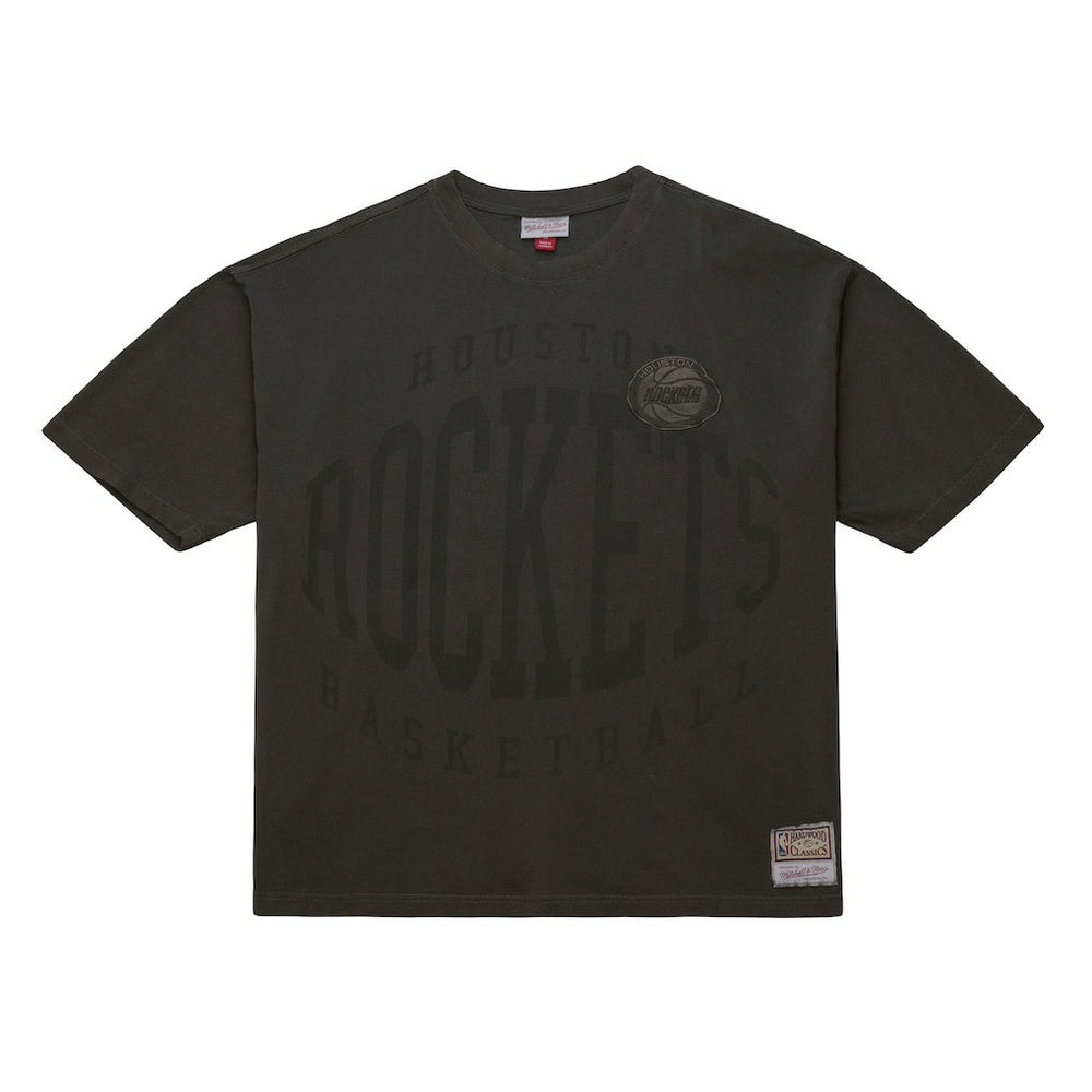 Houston Rockets Downtown Collection Premium T-Shirt for sale Black | Mitchell & Ness Lifestyle