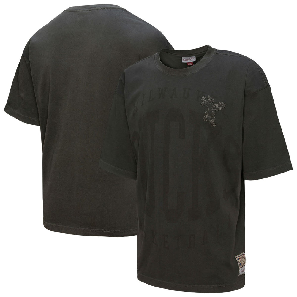 Milwaukee Bucks Downtown Collection Premium T-Shirt Black | Mitchell & Ness for sale