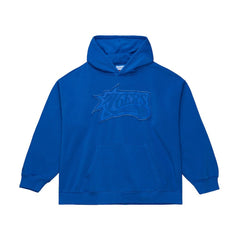 Philadelphia 76ers Downtown Collection Fleece Hoodie Royal | Mitchell & Ness online
