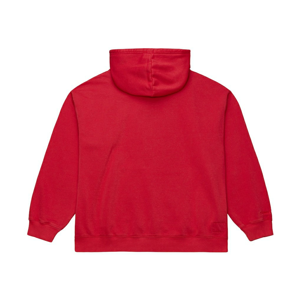 Chicago Bulls Downtown Collection Fleece Hoodie for sale Maroon | Mitchell & Ness discount