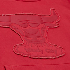 Chicago Bulls Downtown Collection Fleece Hoodie for sale Maroon | Mitchell & Ness discount