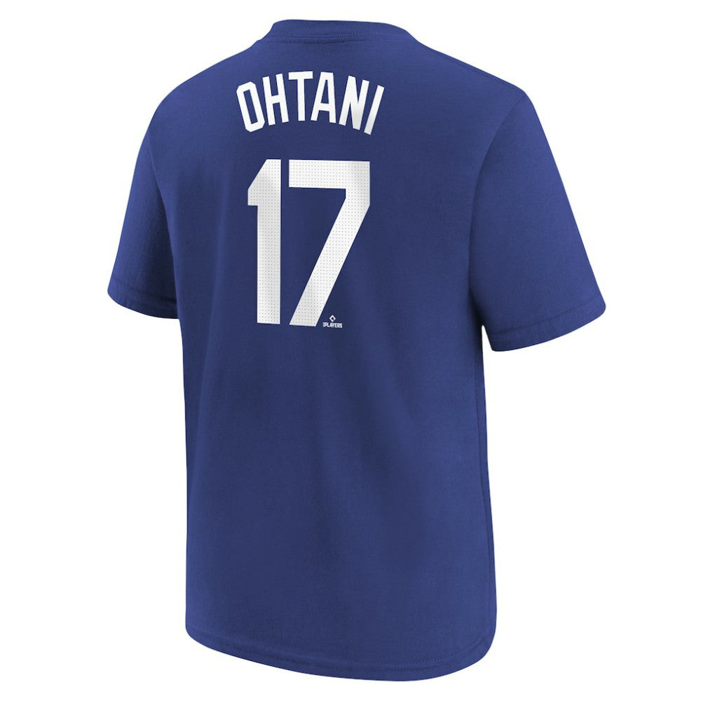 Shohei Ohtani Los Angeles Dodgers Nike Youth 2025 World Series Champions Name & Number T-Shirt - Royal - Nike Online