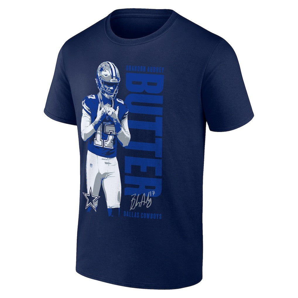 Fanatics Brandon Aubrey Dallas Cowboys Like Butter T-Shirt Navy