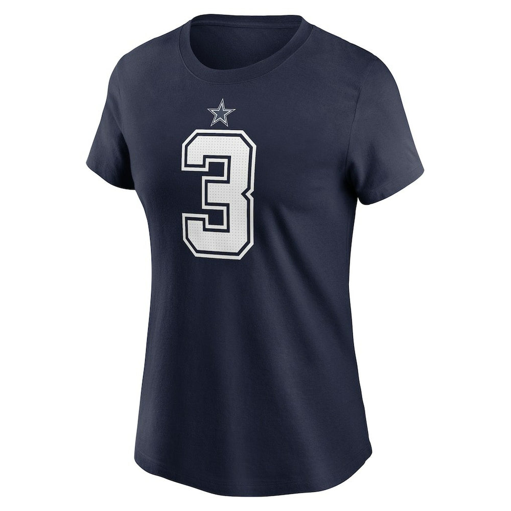 Nike George Pickens Dallas Cowboys Women's Player Name & Number T-Shirt Navy