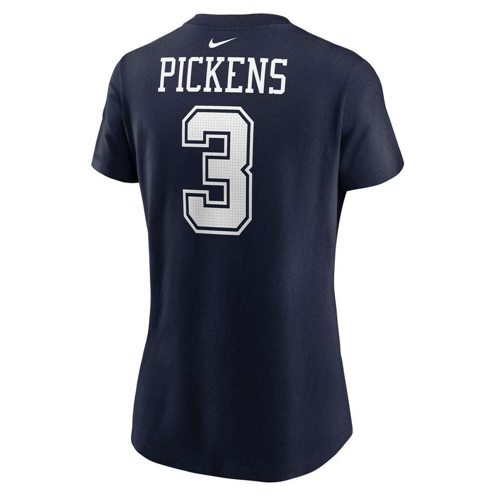 Nike George Pickens Dallas Cowboys Women's Player Name & Number T-Shirt Navy